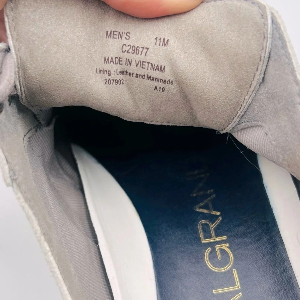 Cole Haan Grand.OS Original Gray Suede Oxford Shoes Men’s Size 11